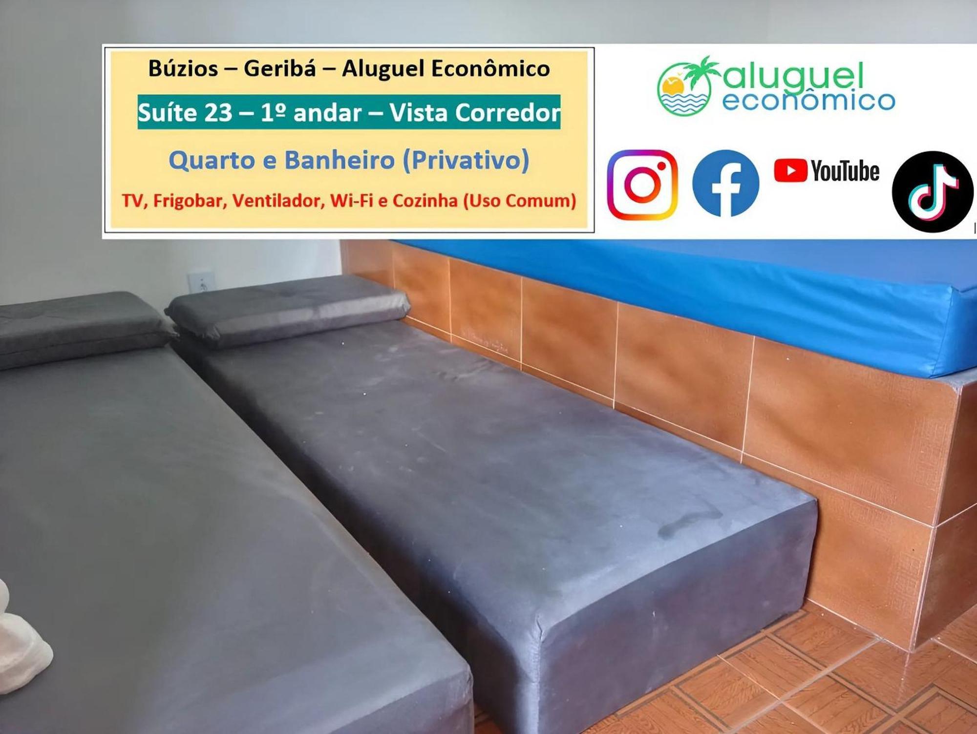 Buzios - Geriba - Suites - Aluguel Economico Экстерьер фото