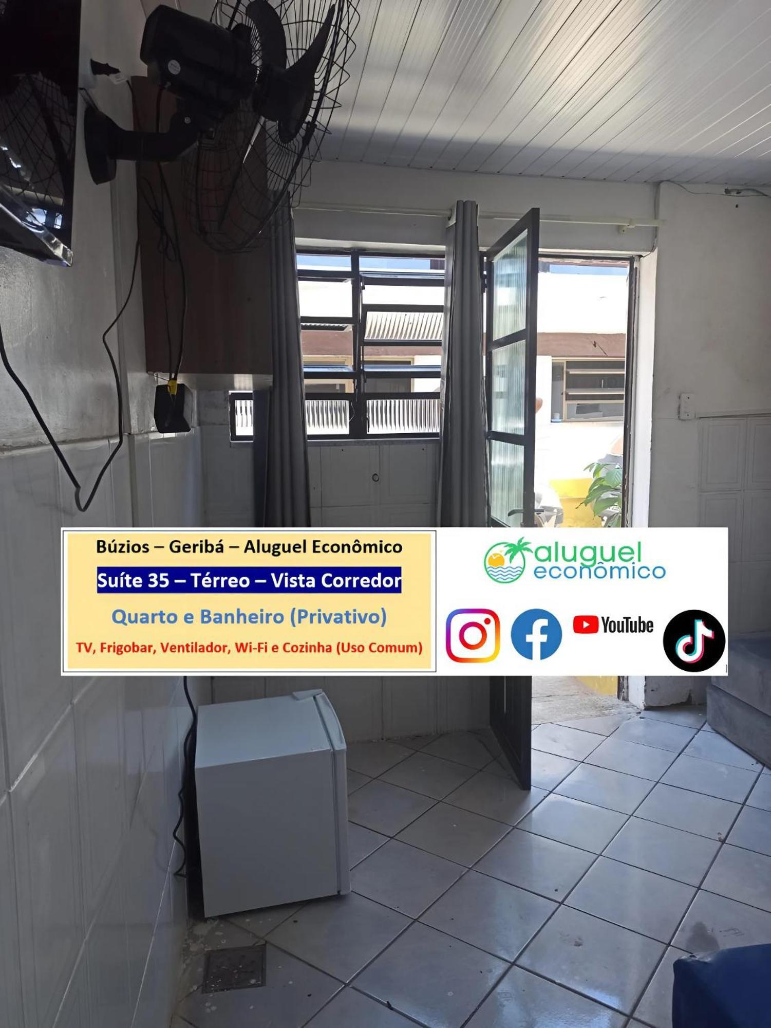 Buzios - Geriba - Suites - Aluguel Economico Экстерьер фото