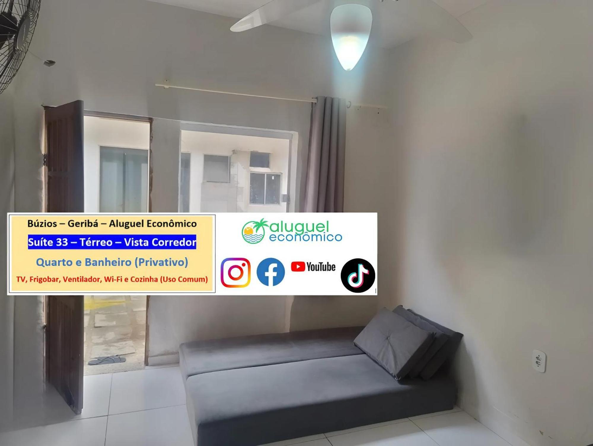 Buzios - Geriba - Suites - Aluguel Economico Экстерьер фото